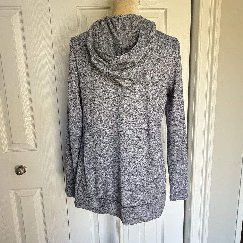 Old Navy Active Gray Hooded Cardigan Women’s Size SP Open Front Draped